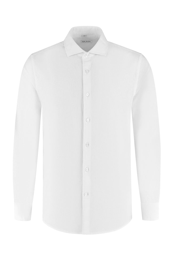 Lindo White Linen Shirt