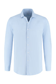 Lindo Light Blue Linen Shirt
