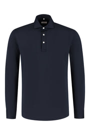 Polo Long Sleeve Dark Blue