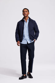 Lindo Light Blue Linen Shirt