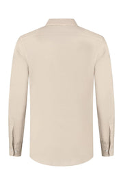 Lindo Beige Linen Shirt