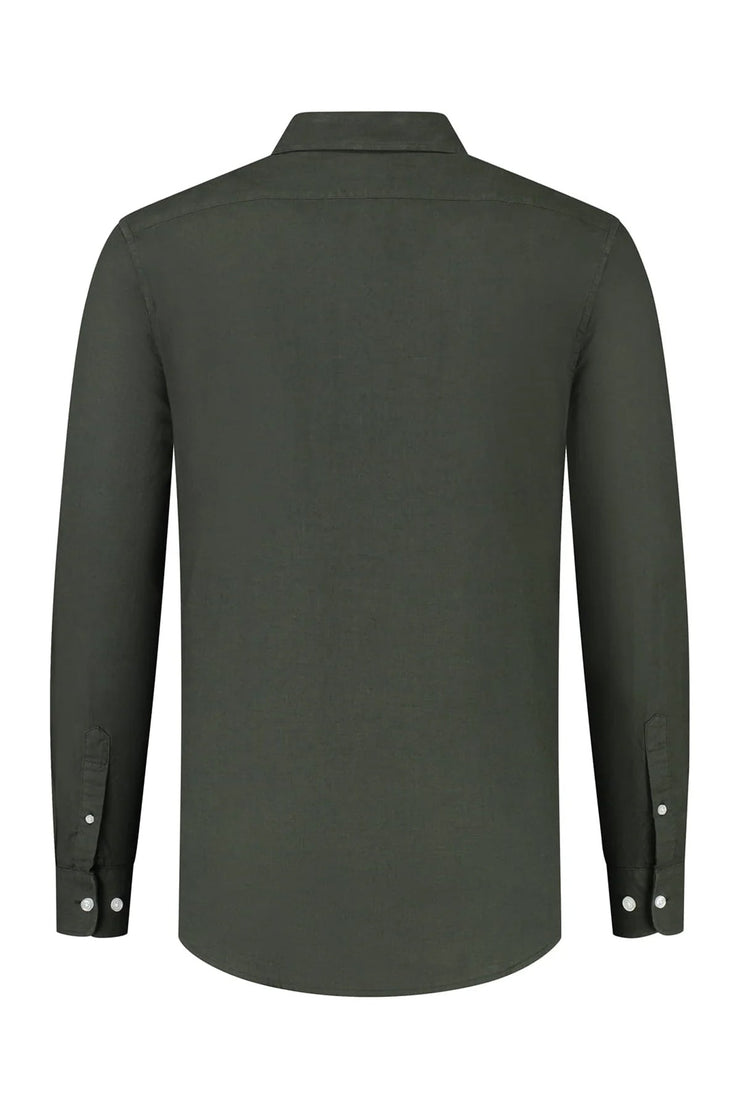 Lindo Green Linen Shirt