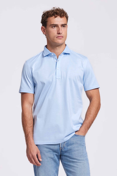 Polo Shortsleeve Light Blue