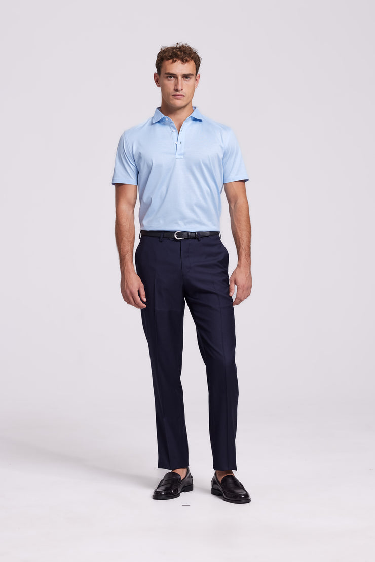 Polo Shortsleeve Light Blue