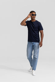 Lightweight T-shirt Åsa Dark Blue
